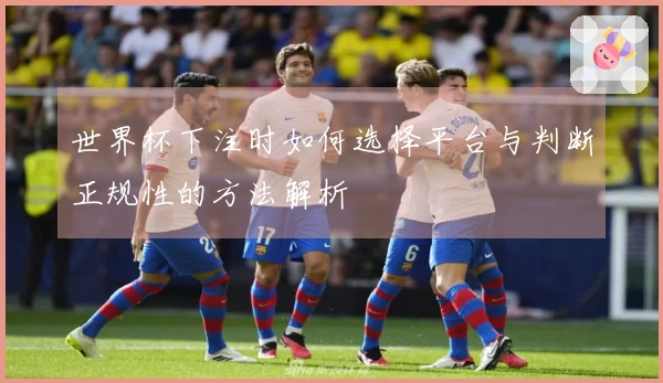 世界杯下注时如何选择平台与判断正规性的方法解析